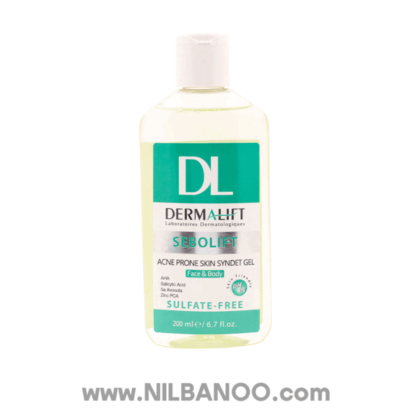 dermalift oily and oily skin cleansing gel sabolift