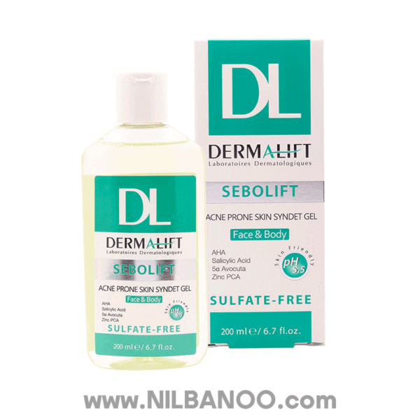 dermalift oily and oily skin cleansing gel sabolift