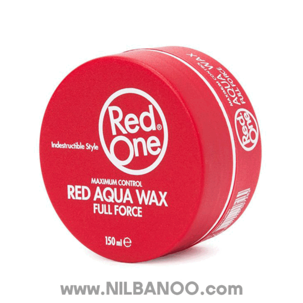 red one red aqua hair wax