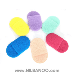 Facial sponge pad color