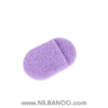 Facial sponge pad purple