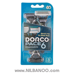 Dorco Pace 6 Shave Blade For Men Pack Of 3
