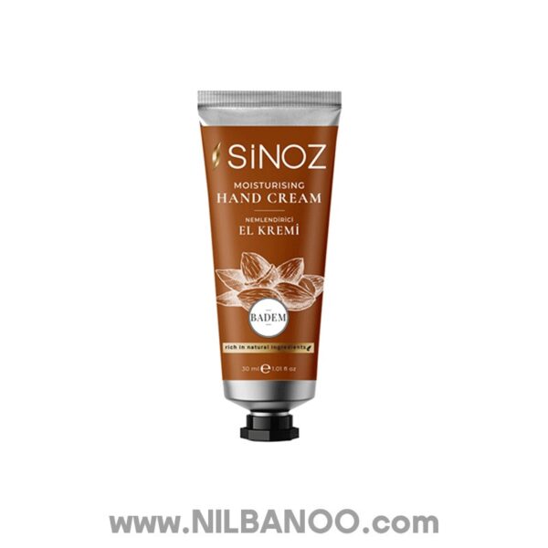 Sinoz moisturizing Hand Cream |Almond 30 ml