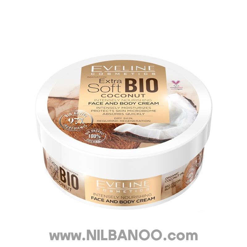 Eveline Bio Soft Moisturizing Face & Body Cream 175ML