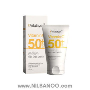 کرم ضد آفتاب بی رنگ ویتالیر مدل Vitamin C