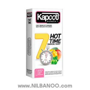 Kapoot Condoms Model 7Hot Time 12pcs