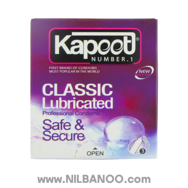 Kapoot Condoms Model Classic Lubricated 3pcs