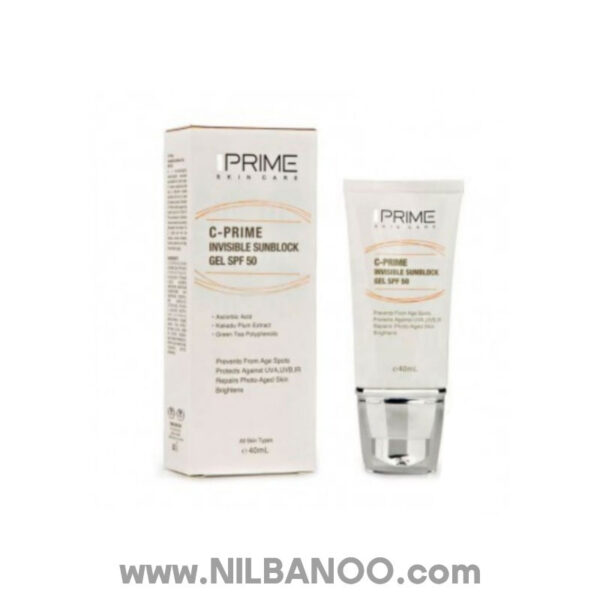 Prime C Prime Invisible SPF50 Sunblock Gel 40ml