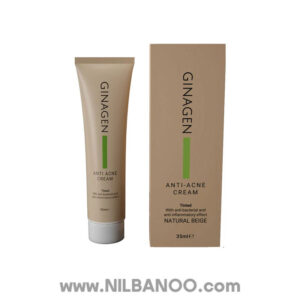 کرم ضد جوش رنگی SPF20 ژیناژن رنگ نچرال بژ