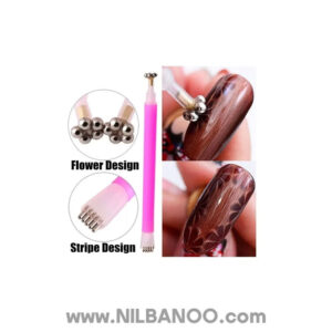 مگنت ناخن طرح گل