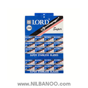 تیغ اصلاح سنتی لرد بسته 20 عددی