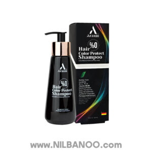 شامپو گیاهی تثبیت کننده رنگ و ضدریزش مو آراکسین