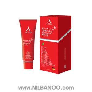 ضدآفتاب ضدلک و روشن کننده آراکسین SPF 50