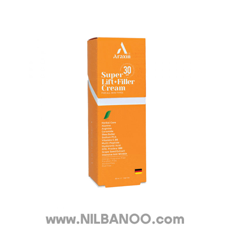 کرم گیاهی سوپر لیفت+فیلر آراکسین