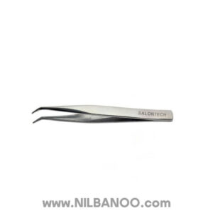 انبر (پنس مژه) استیل کاشت مژه سالن تک مدل ST1