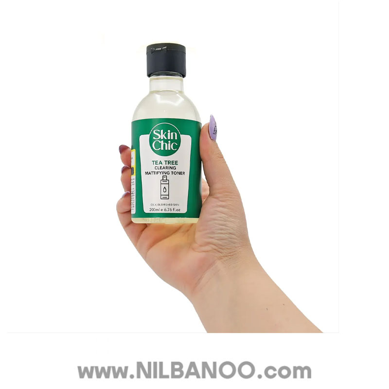 تونر مات کننده اسکین شیک حاوی روغن درخت چای مناسب پوست چرب