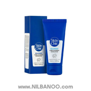 پاک کننده و لایه بردار عمیق اسکین شیک حاوی جلبک دریایی